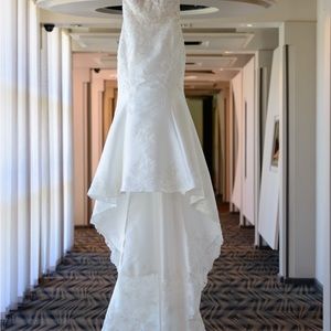 Wedding Dress With Long Beautiful Train By Essense